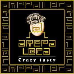 A AREPA LOCA CRAZY TASTY logo