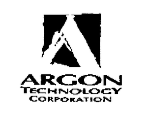 A ARGON TECHNOLOGY CORPORATION logo