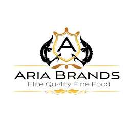 A ARIA BRANDS ELITE QUALITY FINE FOOD logo
