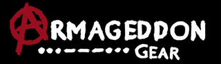 A ARMAGEDDON GEAR logo
