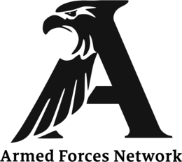 A ARMED FORCES NETWORK logo