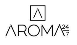 A AROMA 24/7 logo