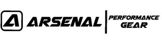 A ARSENAL PERFORMANCE GEAR logo