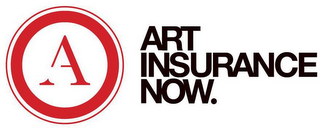A ART INSURANCE NOW. logo