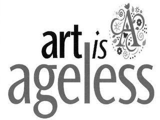 A ART IS AGELESS logo