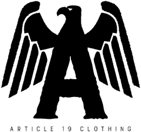 A ARTICLE 19 CLOTHING logo