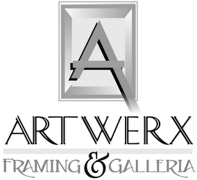 A ARTWERX FRAMING & GALLERIA logo