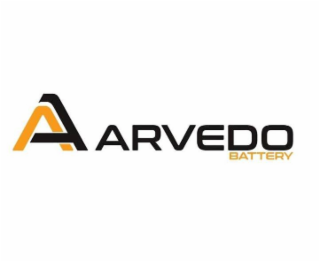 A ARVEDO BATTERY logo