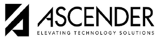 A ASCENDER ELEVATING TECHNOLOGY SOLUTIONS logo