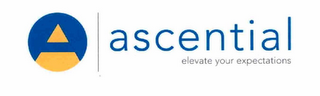 A ASCENTIAL ELEVATE YOUR EXPECTATIONS logo