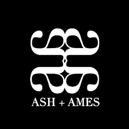 A ASH + AMES logo
