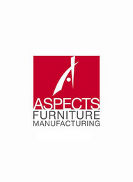 A ASPECTS FURNITURE MANUFACTURING logo