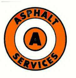 A ASPHALT SERVICES logo