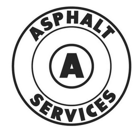 A ASPHALT SERVICES logo