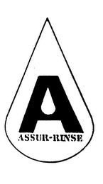 A ASSUR-RINSE logo