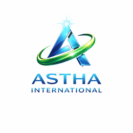 A ASTHA INTERNATIONAL logo