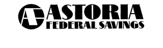 A ASTORIA FEDERAL SAVINGS logo