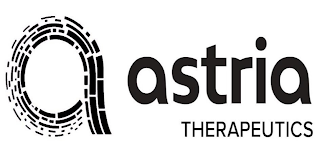 A ASTRIA THERAPEUTICS logo