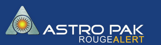 A ASTRO PAK ROUGEALERT logo