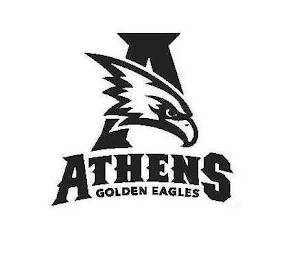 A ATHENS GOLDEN EAGLES logo