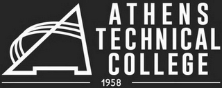 A ATHENS TECHNICAL COLLEGE 1958 logo