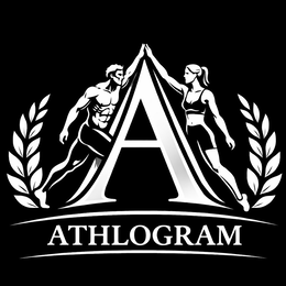 A ATHLOGRAM logo