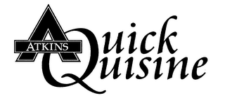 A ATKINS QUICK QUISINE logo