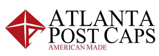 A ATLANTA POST CAPS AMERICAN MADE logo