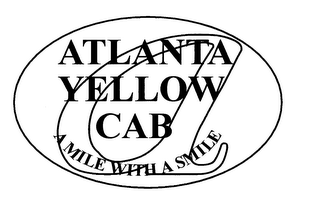 A ATLANTA YELLOW CAB A MILE WITH A SMILE logo