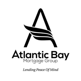 A ATLANTIC BAY MORTGAGE GROUP LENDING PEACE OF MIND logo