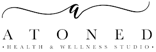A ATONED · HEALTH & WELLNESS STUDIO · logo