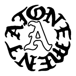 A ATONEMENT logo