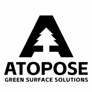 A ATOPOSE GREEN SURFACE SOLUTIONS logo