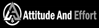 A & ATTITUDE AND EFFORT logo