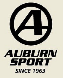 A AUBURN SPORT SINCE 1963 logo