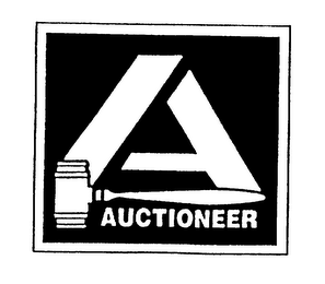 A AUCTIONEER logo