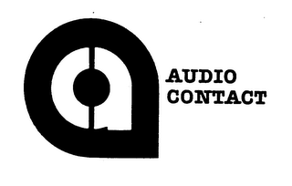 A AUDIO CONTACT logo