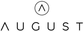 A AUGUST logo