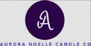 A AURORA NOELLE CANDLE CO logo