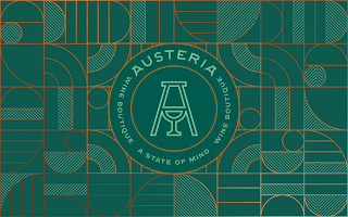 A AUSTERIA WINE BOUTIQUE A STATE OF MIND WINE BOUTIQUE logo