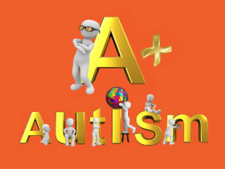 A + AUTISM logo
