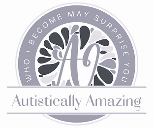 A AUTISTICALLY AMAZING WHO I BECOME MAY SURPRISE YOU logo