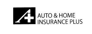 A+ AUTO & HOME INSURANCE PLUS logo