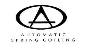A AUTOMATIC SPRING COILING logo