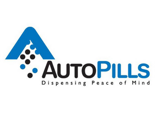 A AUTOPILLS DISPENSING PEACE OF MIND logo