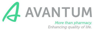 A AVANTUM MORE THAN PHARMACY. ENHANCINGQUALITY OF LIFE. logo