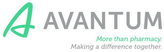 A AVANTUM MORE THAN PHARMACY. MAKING A DIFFERENCE TOGETHER. logo