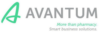 A AVANTUM MORE THAN PHARMACY. SMART BUSINESS SOLUTIONS. logo