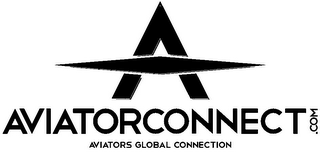 A AVIATORCONNECT.COM AVIATORS GLOBAL CONNECTION logo