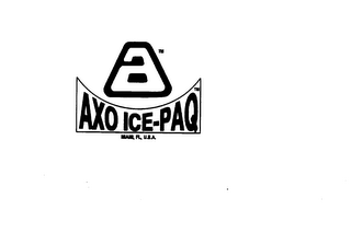 A AXO ICE-PAQ logo